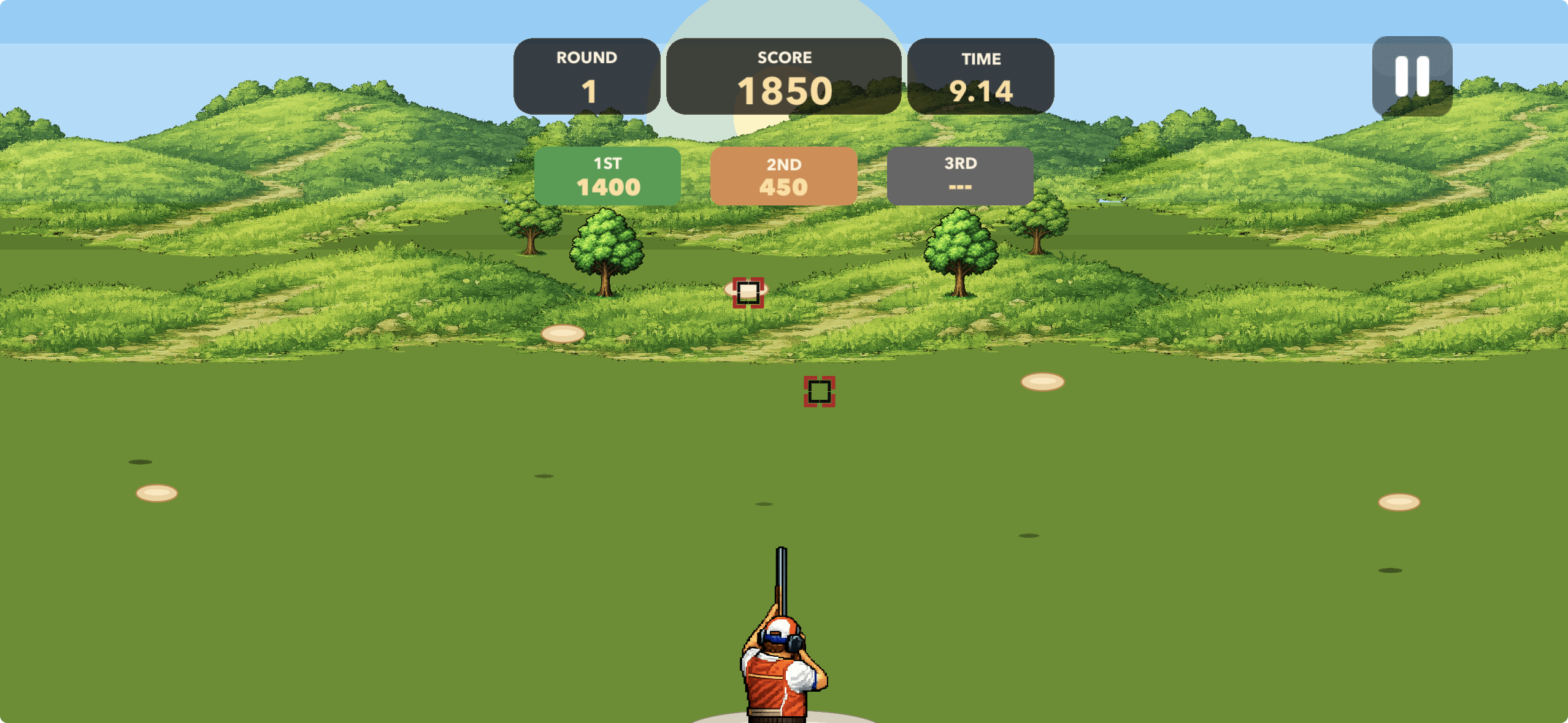 Clay Rush second attempt